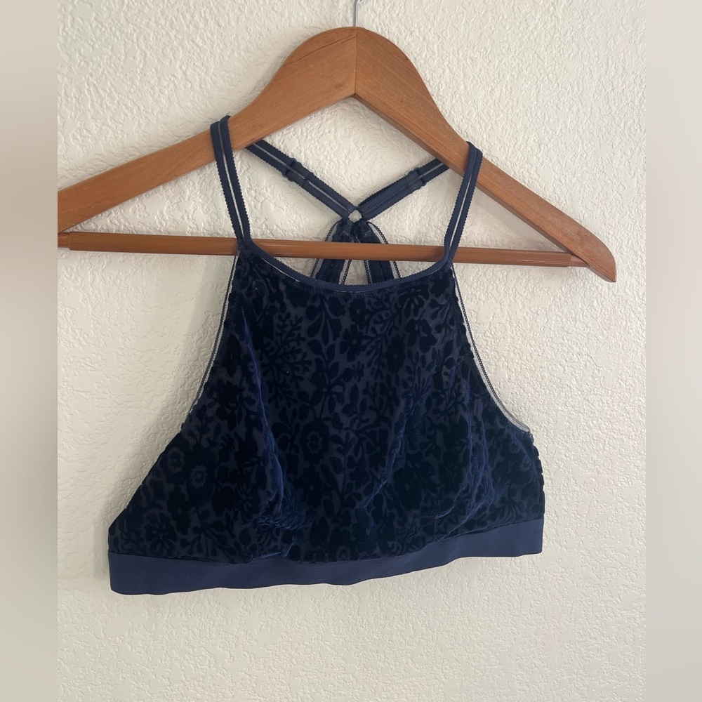 Navy blue bralette